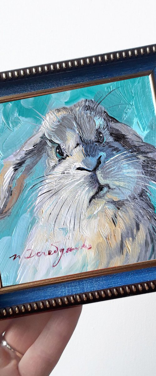 Rabbit by Nataly Derevyanko