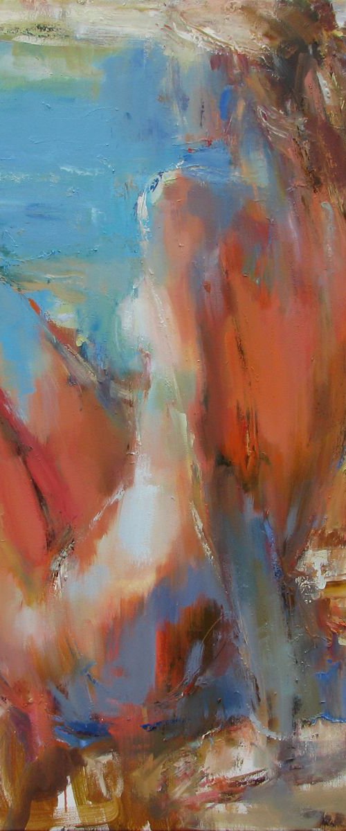 Between the sea and the sun by Nelina Trubach-Moshnikova