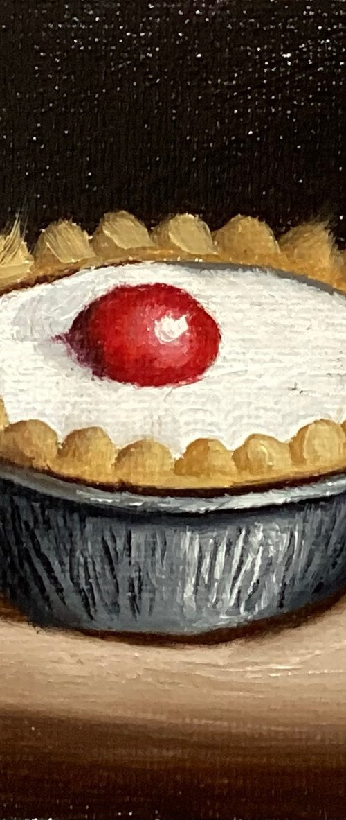 Little Bakewell tart by Jane Palmer Art