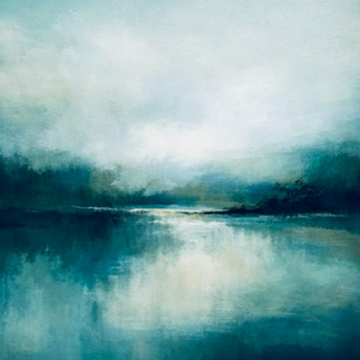 Horizon By Nektaria Thalia, 24 X 24, Artwork For Sale On Artfinder