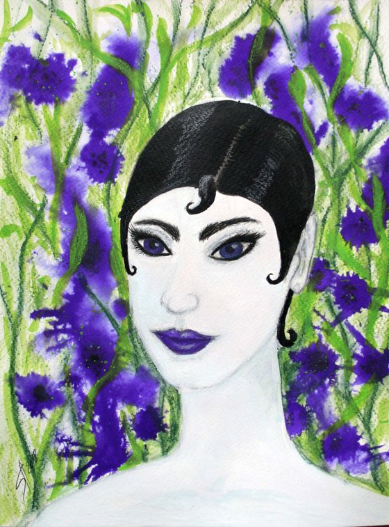 Violet Soul / Original Painting