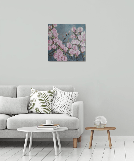 Magnolia in spring