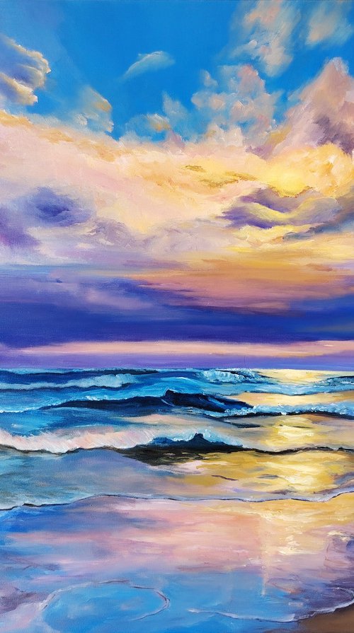 Sea of Sunsets. Campofelice di Roccella by Oksana Siciliana