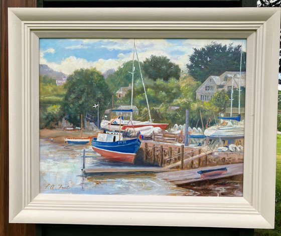 Boat Yard, St. Mawes Cornwall