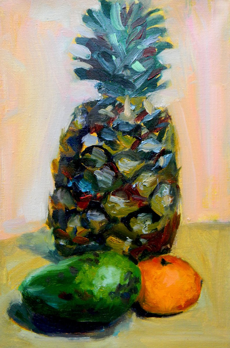Pineapple by Liudmyla Chemodanova
