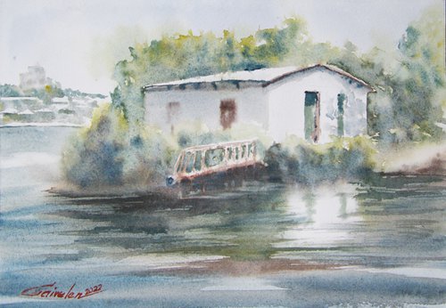 The house in the backwater by Elena Gaivoronskaia