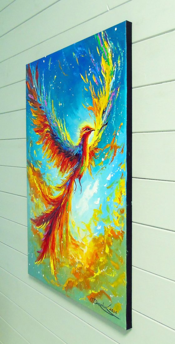 Phoenix. A Moment of Rebirth