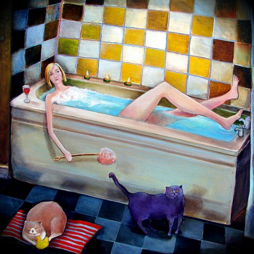 Bath Time by Victoria Stanway