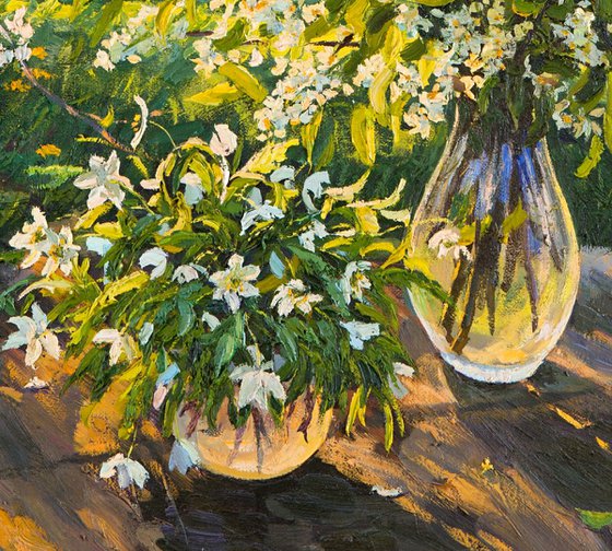 Still Life with Bird Cherry