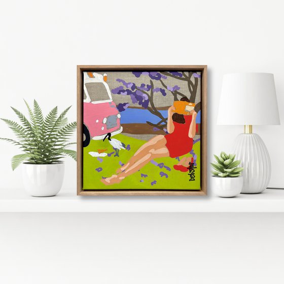 Lady in Red - Sweet Escape 33.5cm x 33.5cm