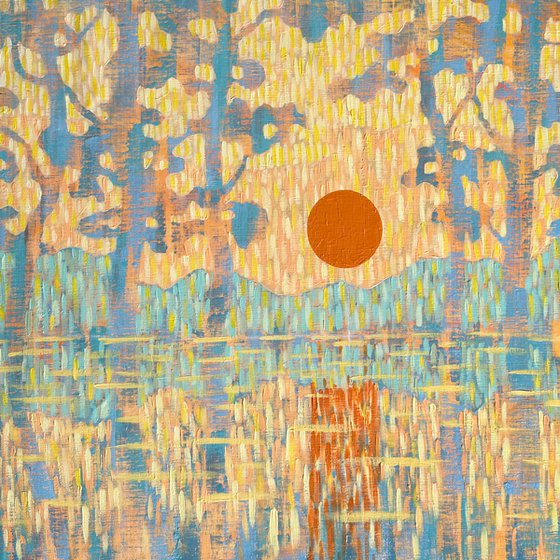 Lake of Pine Reflections