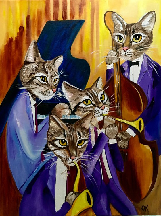 Feline Quartet  4 Troy’s - piano, cello, trumpet, saxophone