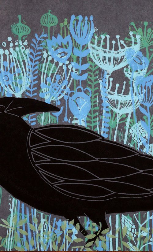 Ravens Summernight by Mariann Johansen-Ellis