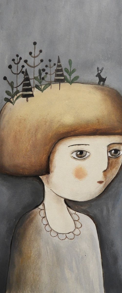 Thinking about a forest by Silvia Beneforti