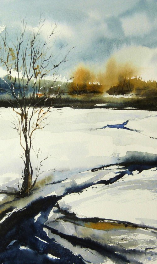 Embrace. Original Watercolour Painting. by Graham Kemp