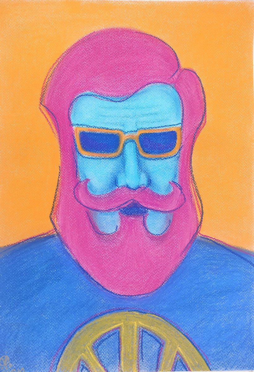 Pink Beard by Vio Valova