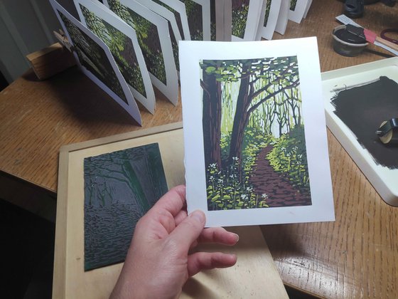 Woodland Path and Parsley