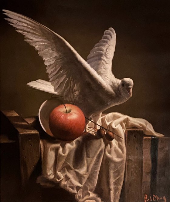 Pigeon and Apple