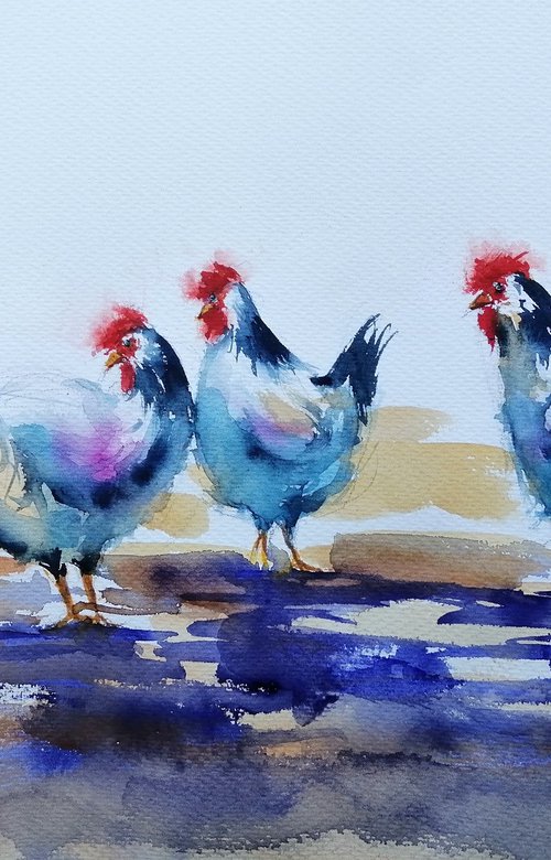 rooster 19 by Giorgio Gosti