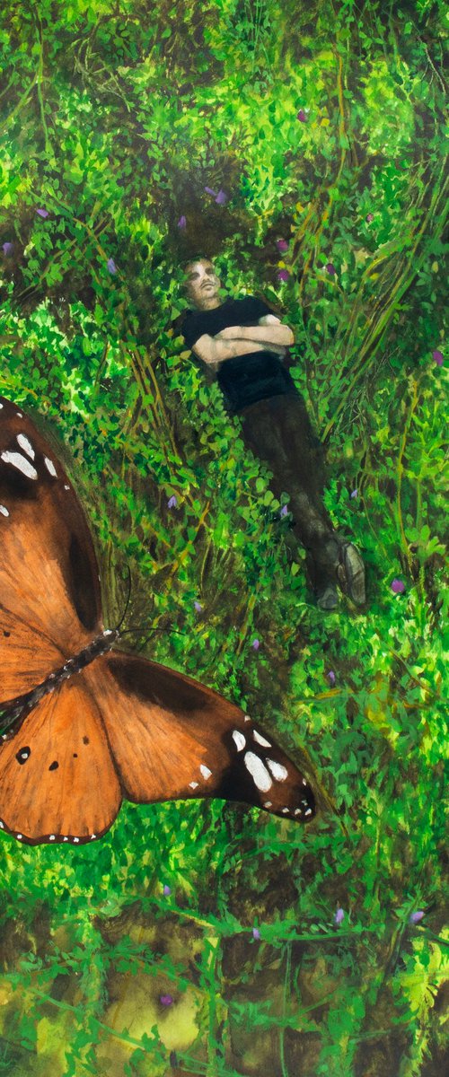 Butterfly Eye by Mazen Ghurbal