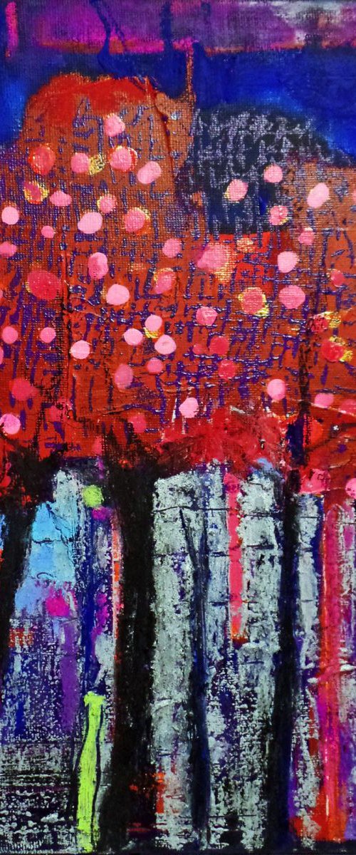 Night Orchard by Irene Wilkes