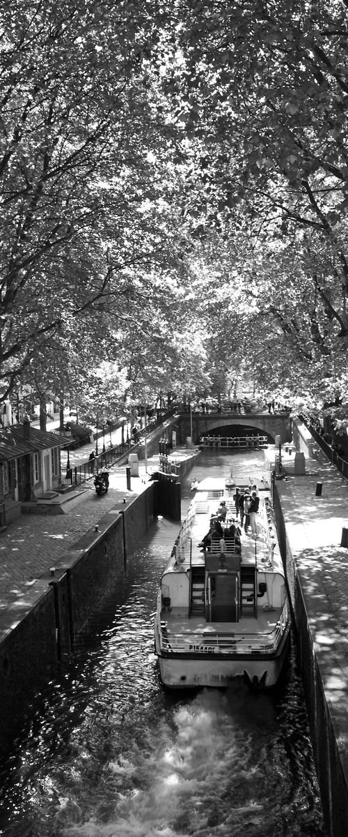 Canal Saint-Martin, Paris by Alex Cassels