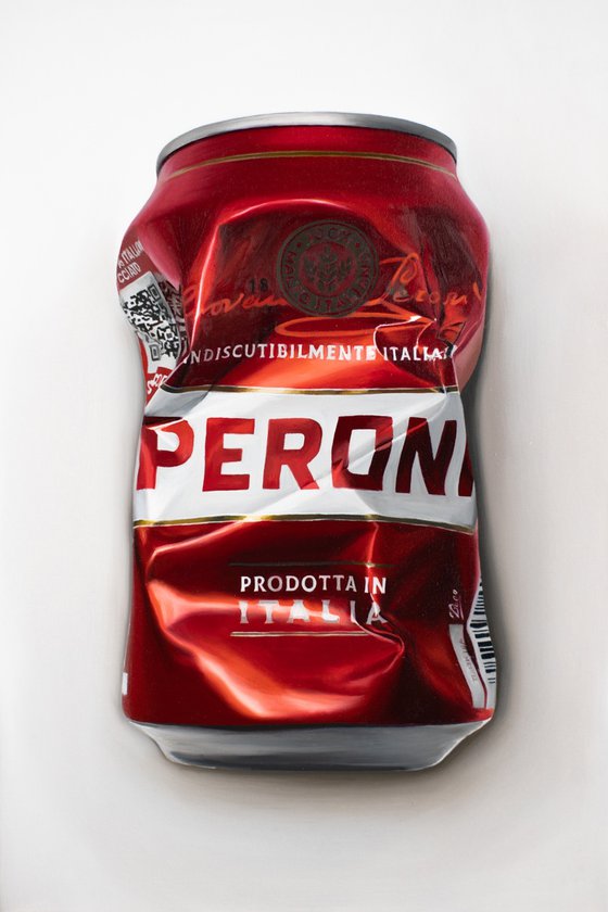 Crushed Elegance: Peroni