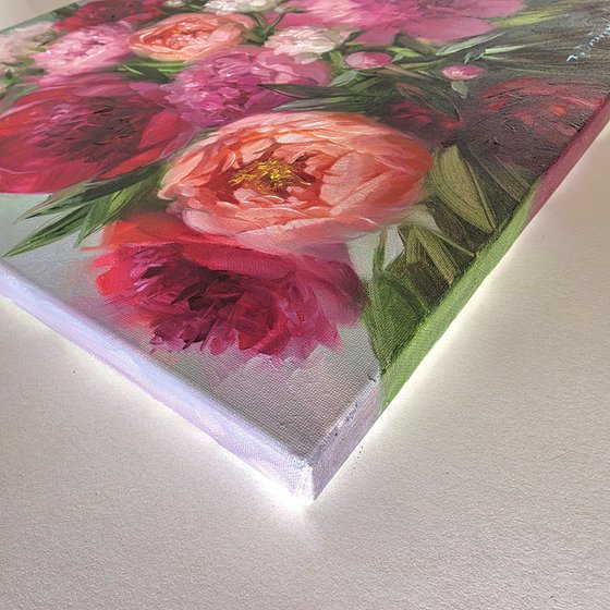 Colorful Peony
