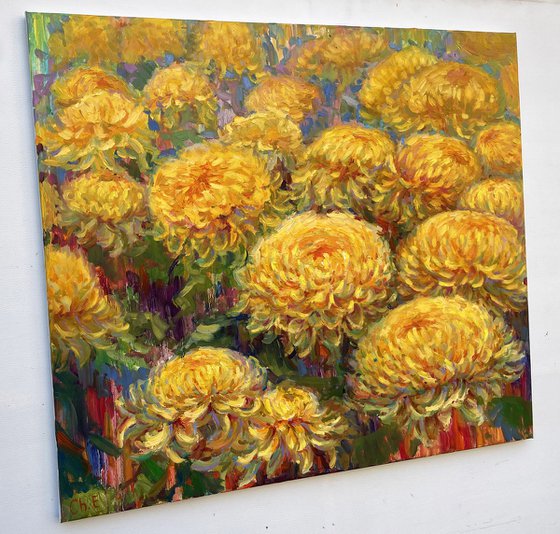 "Bouquet of yellow flowers"
