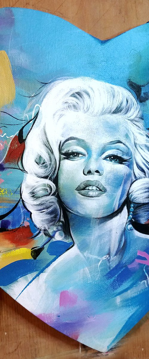 Marilyn Monroe by Rachel Greenbank