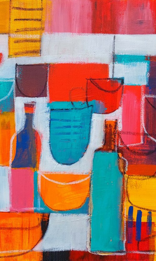 Abstract Still Life VII by Jan Rippingham