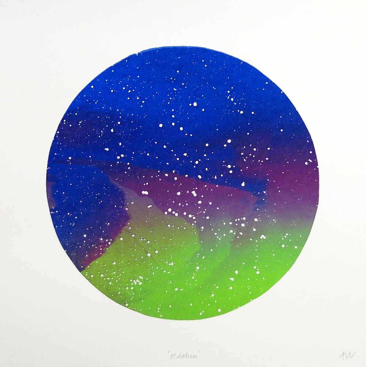 Edthin (Aurora Borealis) by Anna Walsh
