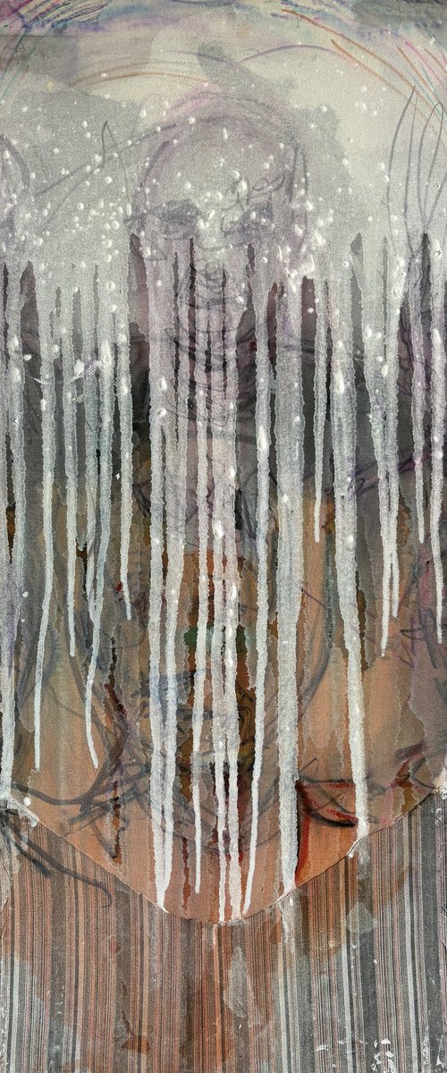 Abstract Portrait by Gela MIKAVA