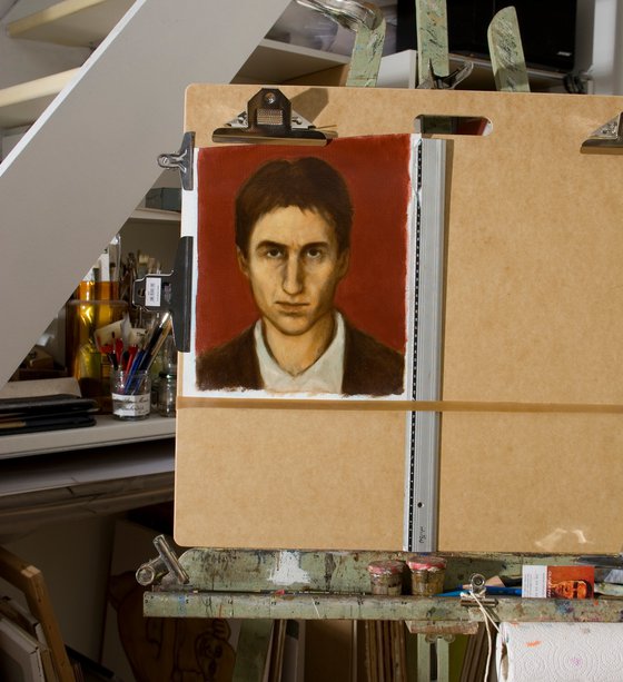 selfportrait in brown