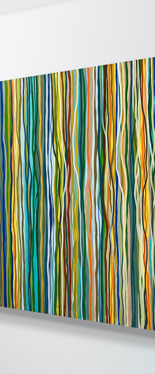 Get Down Funk - 152 x 91cm acrylic on canvas by George Hall