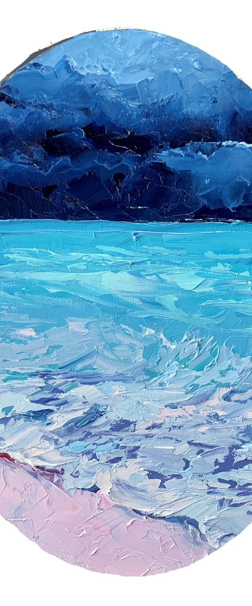 Ocean and waves. by Vita Schagen