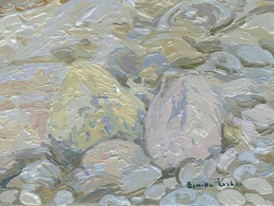 Rocky shore. Beldibi. Turkey