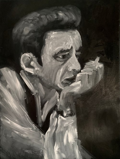 Johnny Cash by Ryan  Louder