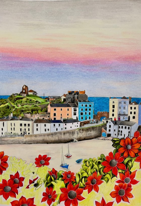 Tenby 3 (Tenby in bloom)