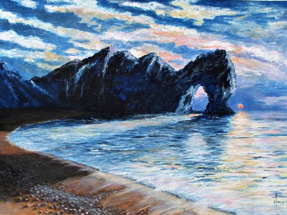 Durdle Door After Monet