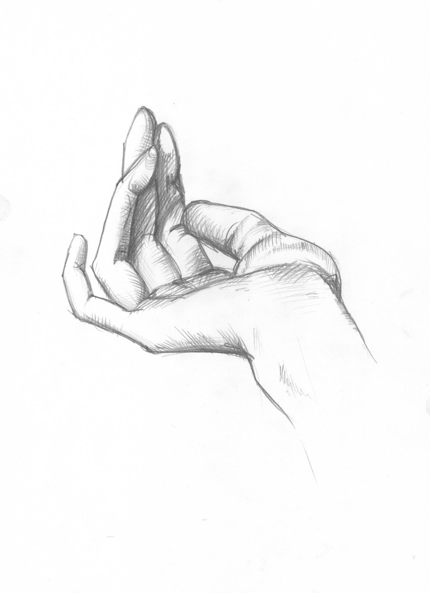 Portrait Pencil Drawing By Anastasia Terskih, 8 X 12, Hand, Original Artwork