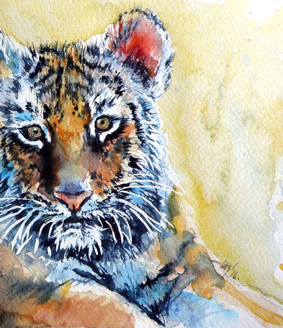 Tiger cub