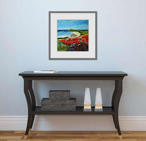 Poppies, West Pentire