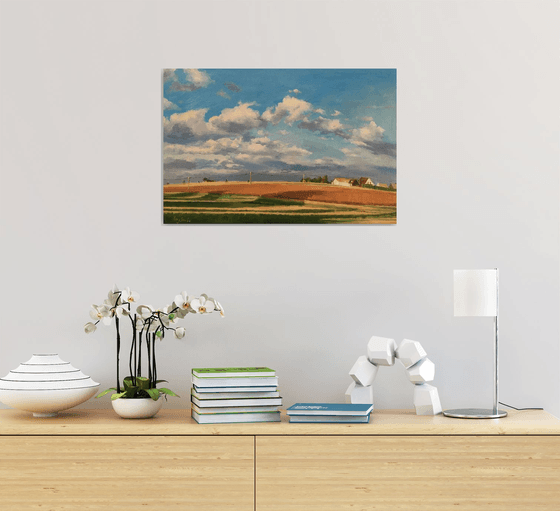 A Fine Day Out - France Countryside Landscape