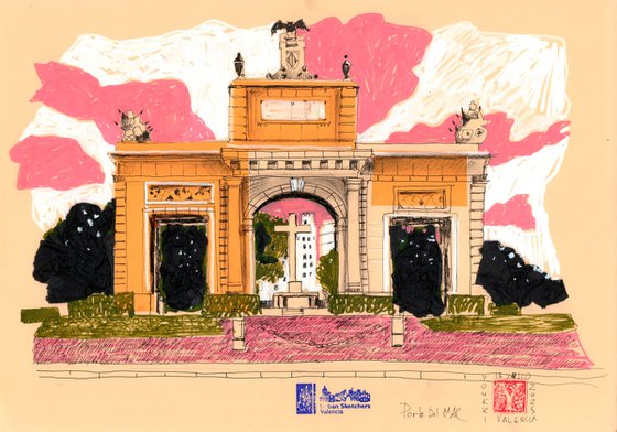 Puerta del Mar Valencia Spain
