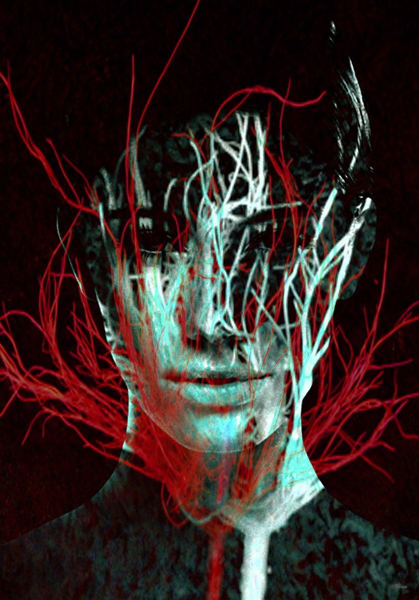 Illustrative Portrait Photograph By Bojan Jevtic, 28 X 39, Aura, Original Artwork