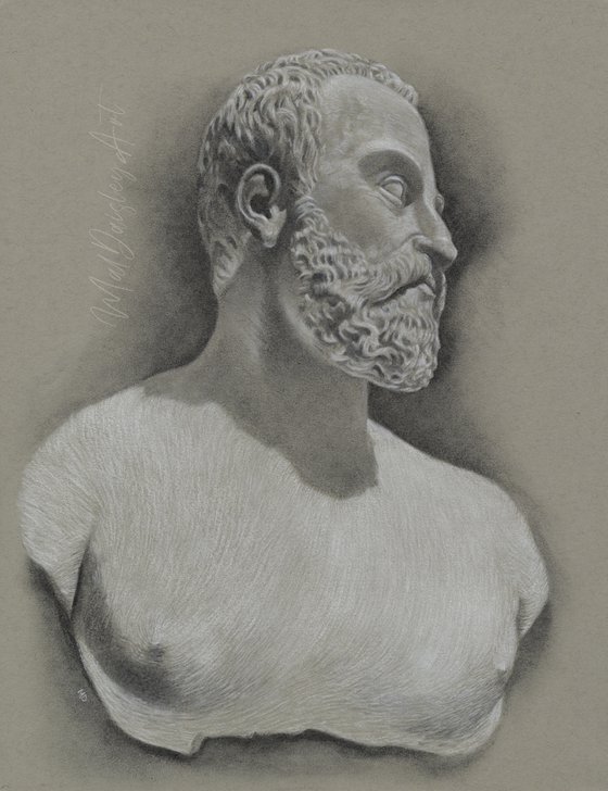 Study of a Roman Bust