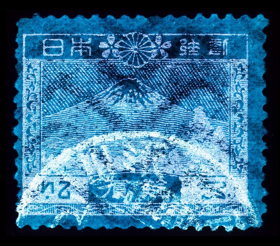 Heidler & Heeps Japanese Stamp Collection 'Mount Fuji'