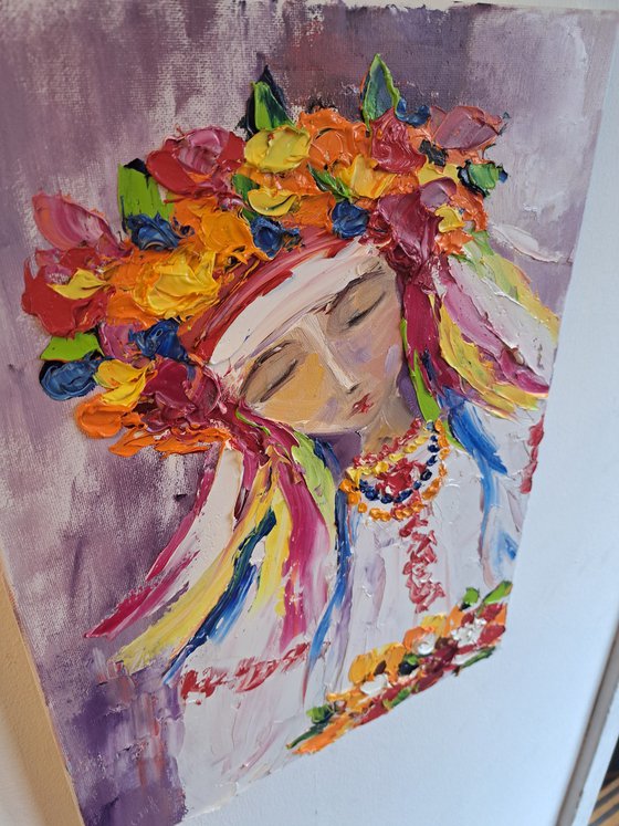 Girl Ukraine portrait