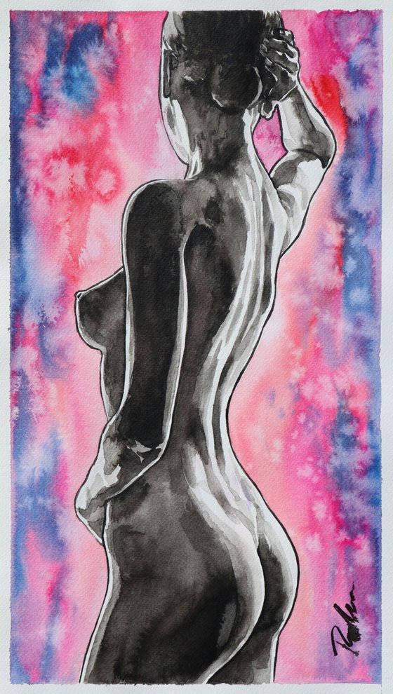 "Purple aurora" Reserved